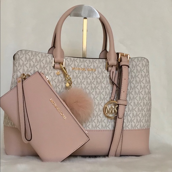 Michael Kors (3pcs) Savannah LG satchel - Picture 2 of 8